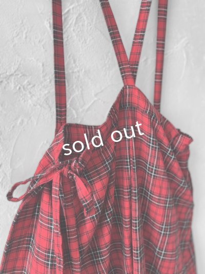 画像13: Reliure／2wayショルダースカート・red check