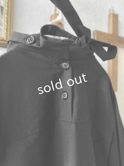 画像12: Reliure／パフスリーブカフスブラウス・formal black