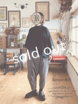 Reliure／パフスリーブカフスブラウス・formal black