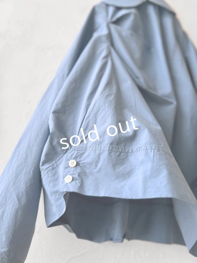 画像8: Reliure／丸襟ブラウス・Blue