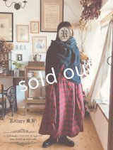 Reliure／2wayショルダースカート・red check