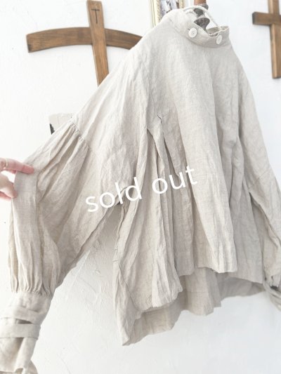 画像8: Reliure／パフスリーブカフスブラウス・kinari