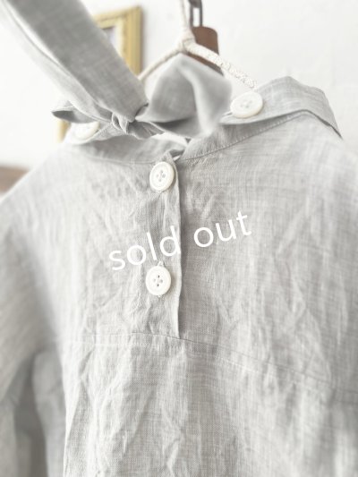画像11: Reliure／パフスリーブカフスブラウス・light gray