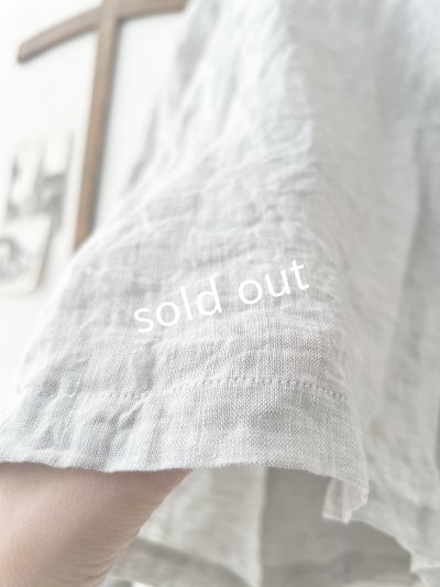 画像6: Reliure／パフスリーブカフスブラウス・light gray