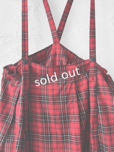 画像8: Reliure／2wayショルダースカート・red check
