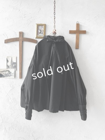 画像10: Reliure／パフスリーブカフスブラウス・formal black