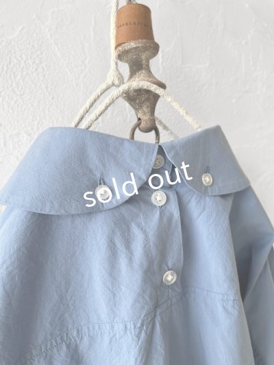 画像12: Reliure／丸襟ブラウス・Blue