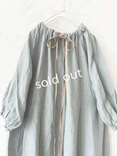 画像5: mifumi／コラボ刺繍yuiワンピース・モスグリーン