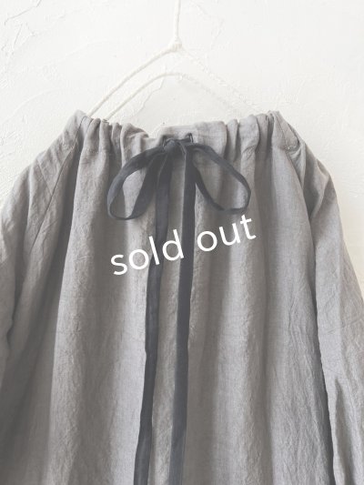 画像5: mifumi／コラボ刺繍yuiワンピース・濃灰