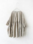 画像4: mifumi／そよかブラウス・きなりベージュ刺繍