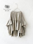 画像1: mifumi／そよかブラウス・きなりベージュ刺繍 (1)