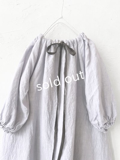 画像5: mifumi／コラボ刺繍yuiワンピース・ふじ色