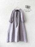 画像4: mifumi／コラボ刺繍yuiワンピース・ふじ色