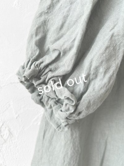 画像3: mifumi／コラボ刺繍yuiワンピース・モスグリーン