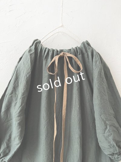 画像5: mifumi／コラボ刺繍yuiワンピース・グリーン