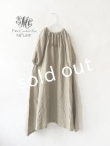 mifumi／コラボ刺繍yuiワンピース・カーキ