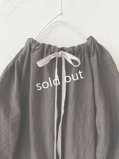 画像5: mifumi／コラボ刺繍yuiワンピース・こげ茶