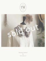 toromeco／裂き編みファーティペット・eco fur