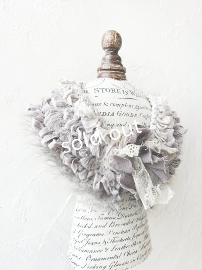 画像4: toromeco／裂き編みファーティペット・eco fur