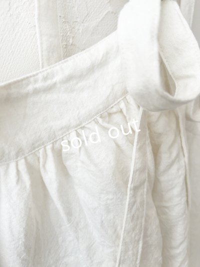 画像3: mifumi／後ろりぼんのサルエルサスパンツ・オフ