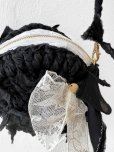 画像11: toromeco／裂き編みマカロンポシェット・black