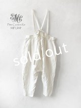 mifumi／後ろりぼんのサルエルサスパンツ・オフ