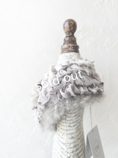 画像7: toromeco／裂き編みファーティペット・eco fur