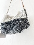 画像6: toromeco／裂き編みアンティークレースカバーポシェット・ gray