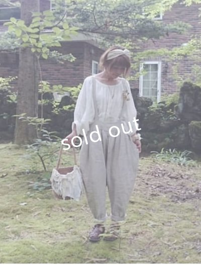 画像10: mifumi／後ろりぼんのサルエルサスパンツ・オフ