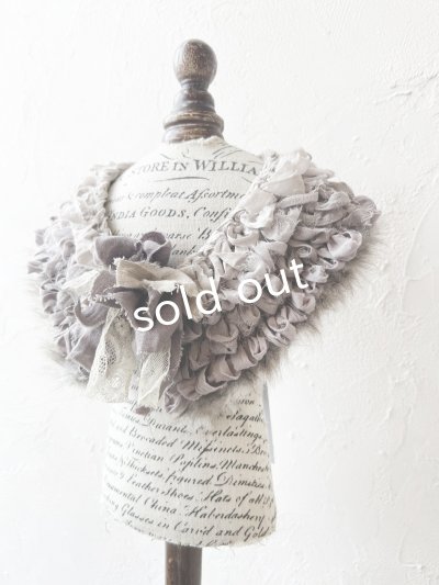 画像3: toromeco／裂き編みファーティペット・eco fur