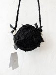 画像9: toromeco／裂き編みマカロンポシェット・black