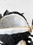 画像4: toromeco／裂き編みマカロンポシェット・black