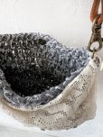 画像4: toromeco／裂き編みアンティークレースカバーポシェット・ gray