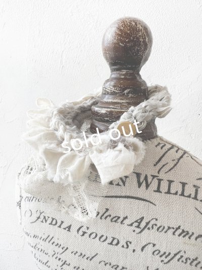 画像3: toromeco／裂き編みシュシュブレスレット