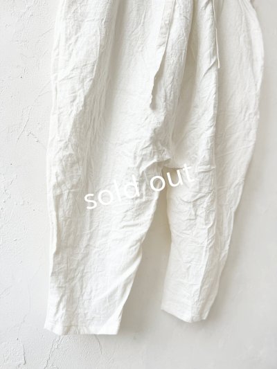 画像4: mifumi／後ろりぼんのサルエルサスパンツ・オフ