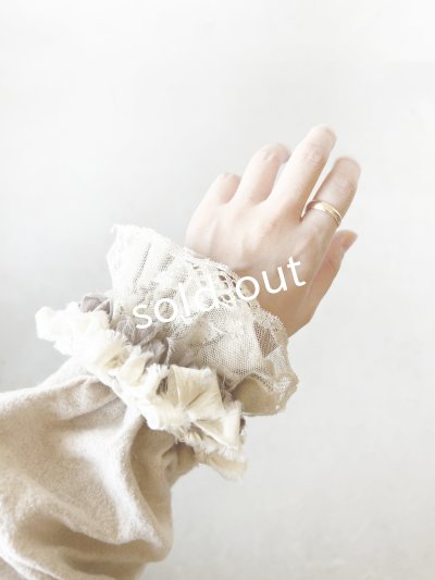 画像8: toromeco／裂き編みシュシュブレスレット