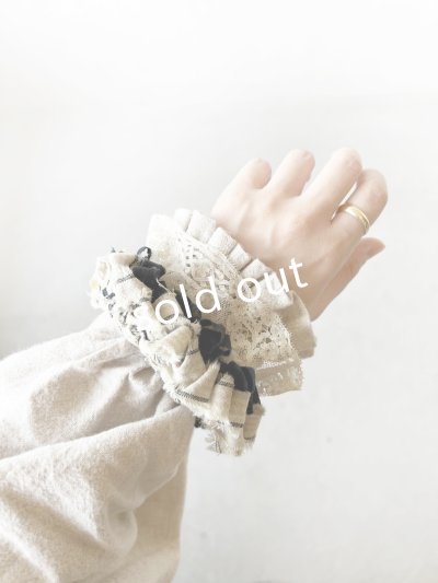 画像9: toromeco／裂き編みシュシュブレスレット