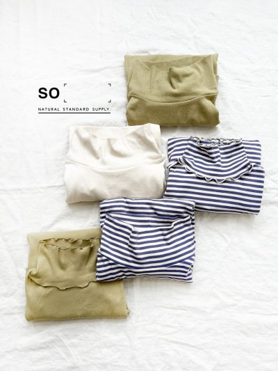 画像1: SO／フライスタートル長袖カットソー