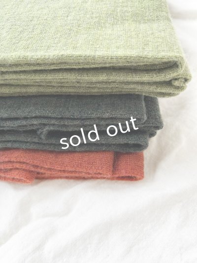 画像5: SO／ニットスヌード・ダークオレンジ