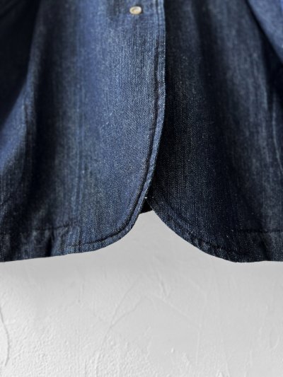 画像8: 08mab/デニムフードジャケット・インディゴ