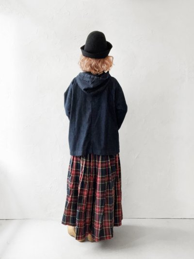 画像12: 08mab/デニムフードジャケット・インディゴ