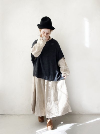 画像9: SO／ふわふわワイドベスト・ダークオレンジ