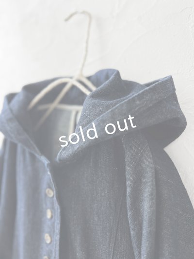 画像5: 08mab/デニムフードジャケット・インディゴ