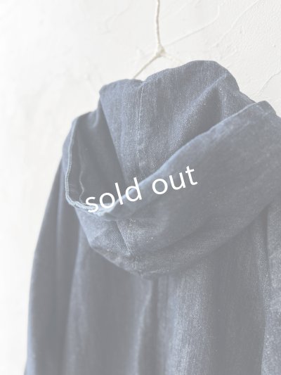 画像10: 08mab/デニムフードジャケット・インディゴ