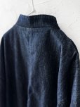 画像10: 08mab/デニムスタンドカラージャケット・インディゴ