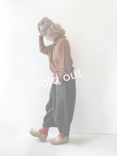 画像11: 【半額SALE】SO／ゆるタートルニットプルオーバー・ブラウン