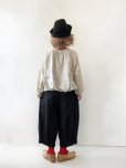 画像12: ubasoku/0200 刺繍の裾りぼんプルオーバー・ナチュラル (12)