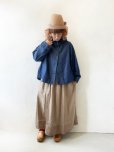 画像12: ubasoku/0152 フードデニムジャケット・インディゴ (12)