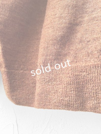 画像6: 【半額SALE】SO／ゆるタートルニットプルオーバー・ブラウン