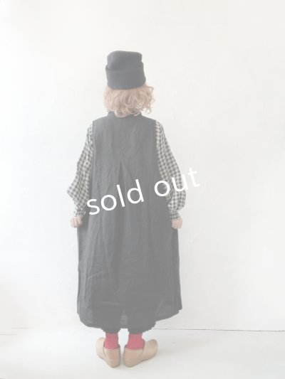 画像9: ubasoku/0114  ノースリーブワンピース・黒